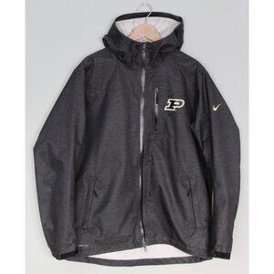 Nike Purdue University Storm Fit Waterproof Rain Jacket, Men's Size L Large